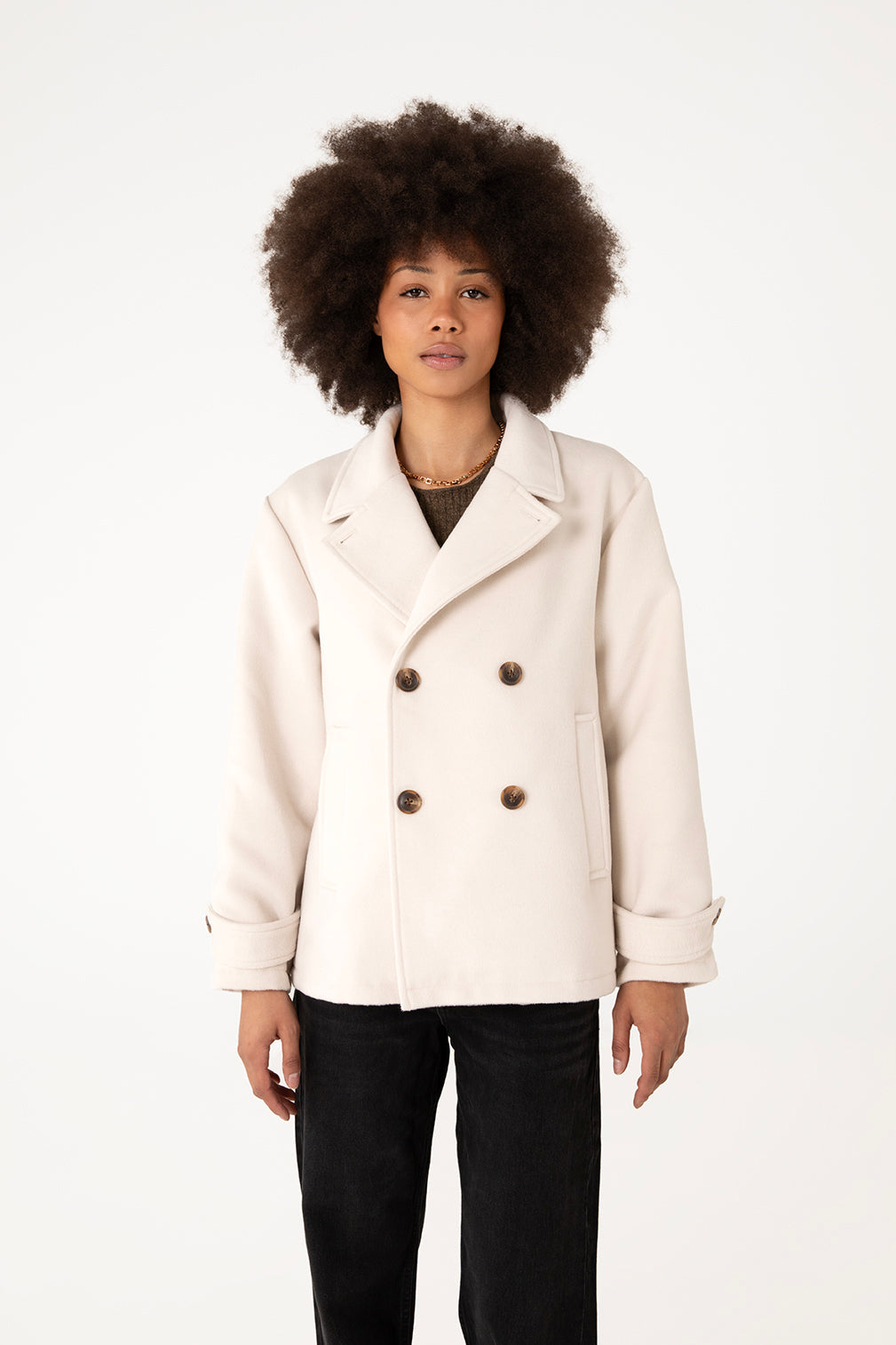 RIA Women's Vegan Wool Coat