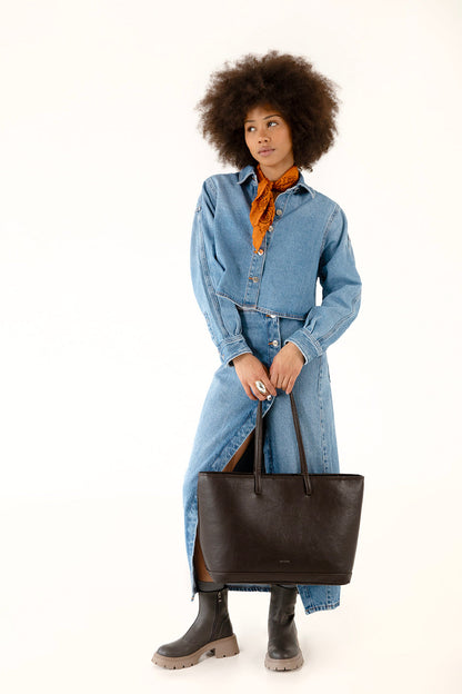 ELIZA Vegan Tote Bag - Theme