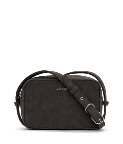 HILL Vegan Crossbody Bag - Suede