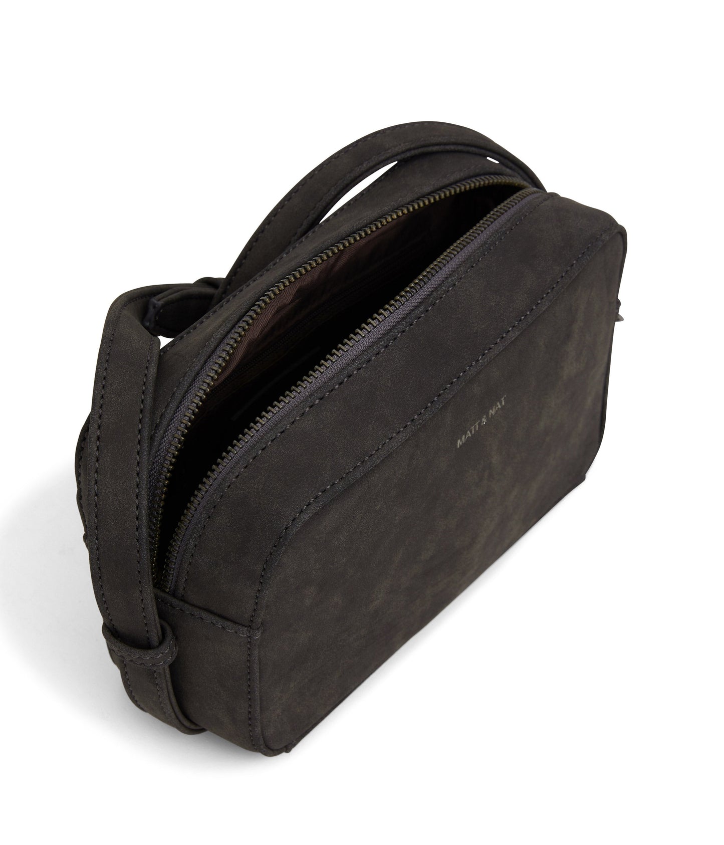 HILL Vegan Crossbody Bag - Suede