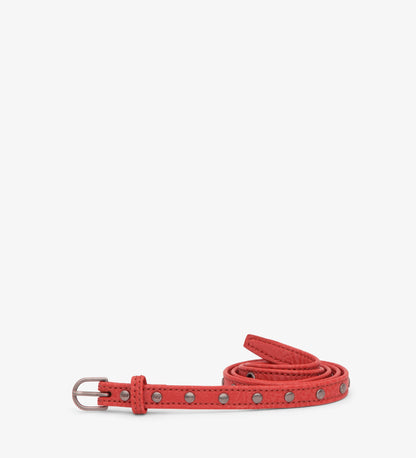 BOWIE Women's Vegan Skinny Belt