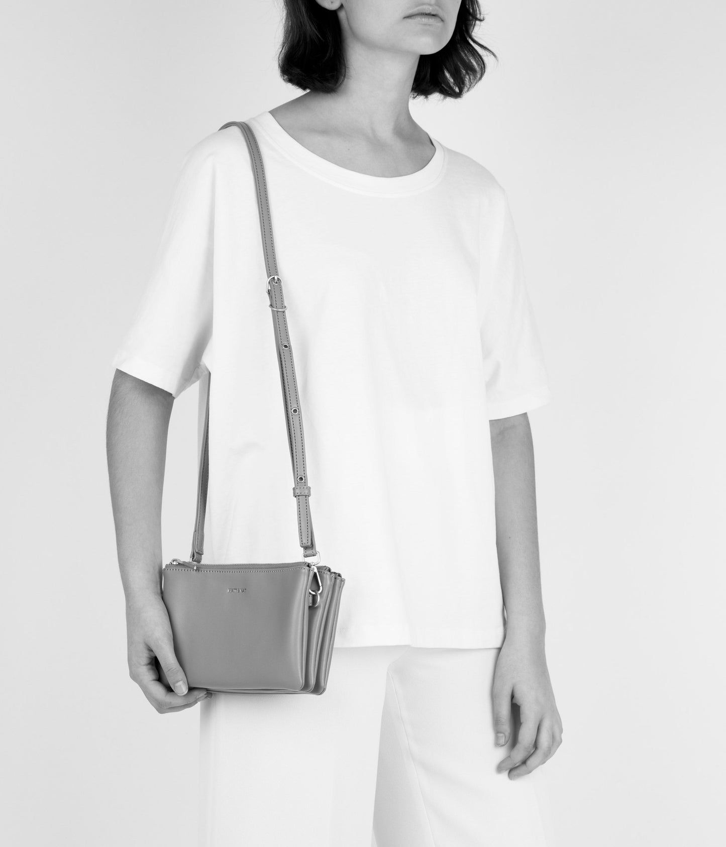 TRIPLET Vegan Crossbody Bag - Loom