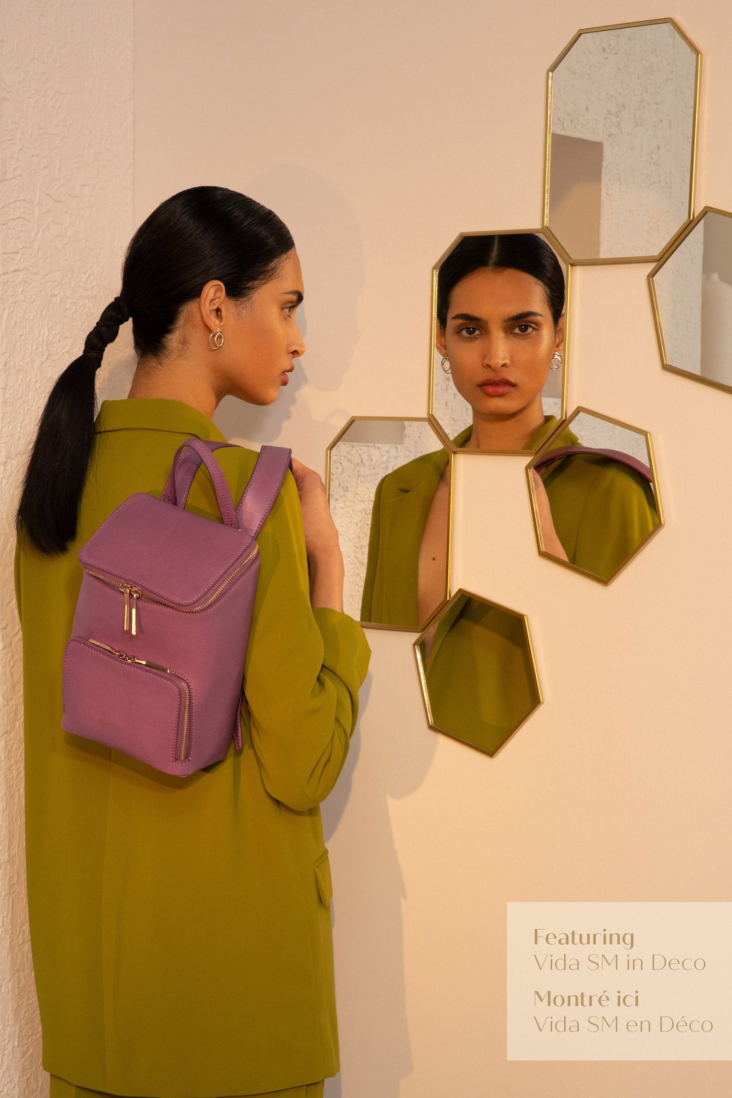 VIDASM Small Backpack - Vintage