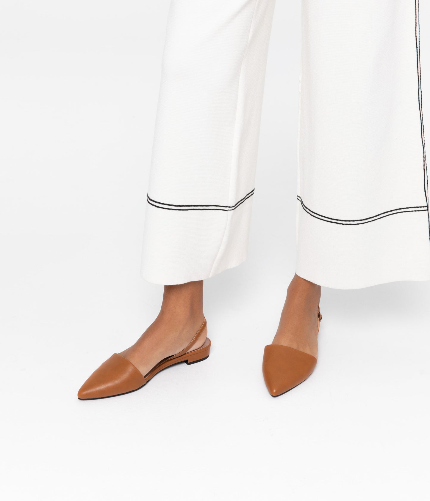 CORY Vegan Slingback Flats