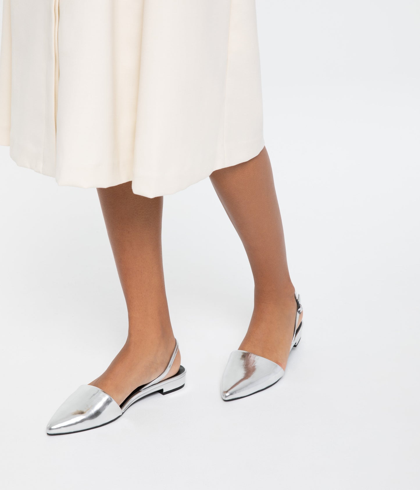 CORY Vegan Slingback Flats
