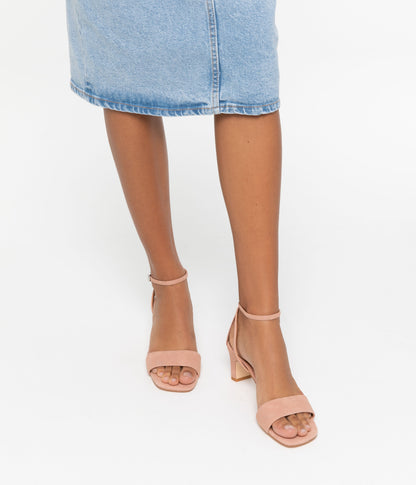 ELODIE Women's Vegan High Heel Sandals