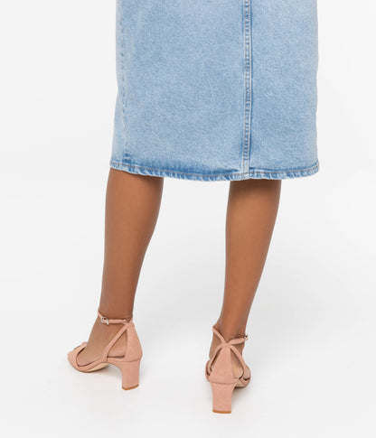 ELODIE Women's Vegan High Heel Sandals