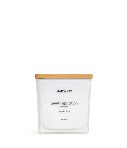 GOOD REPUTATION REG. SQ. CANDLE