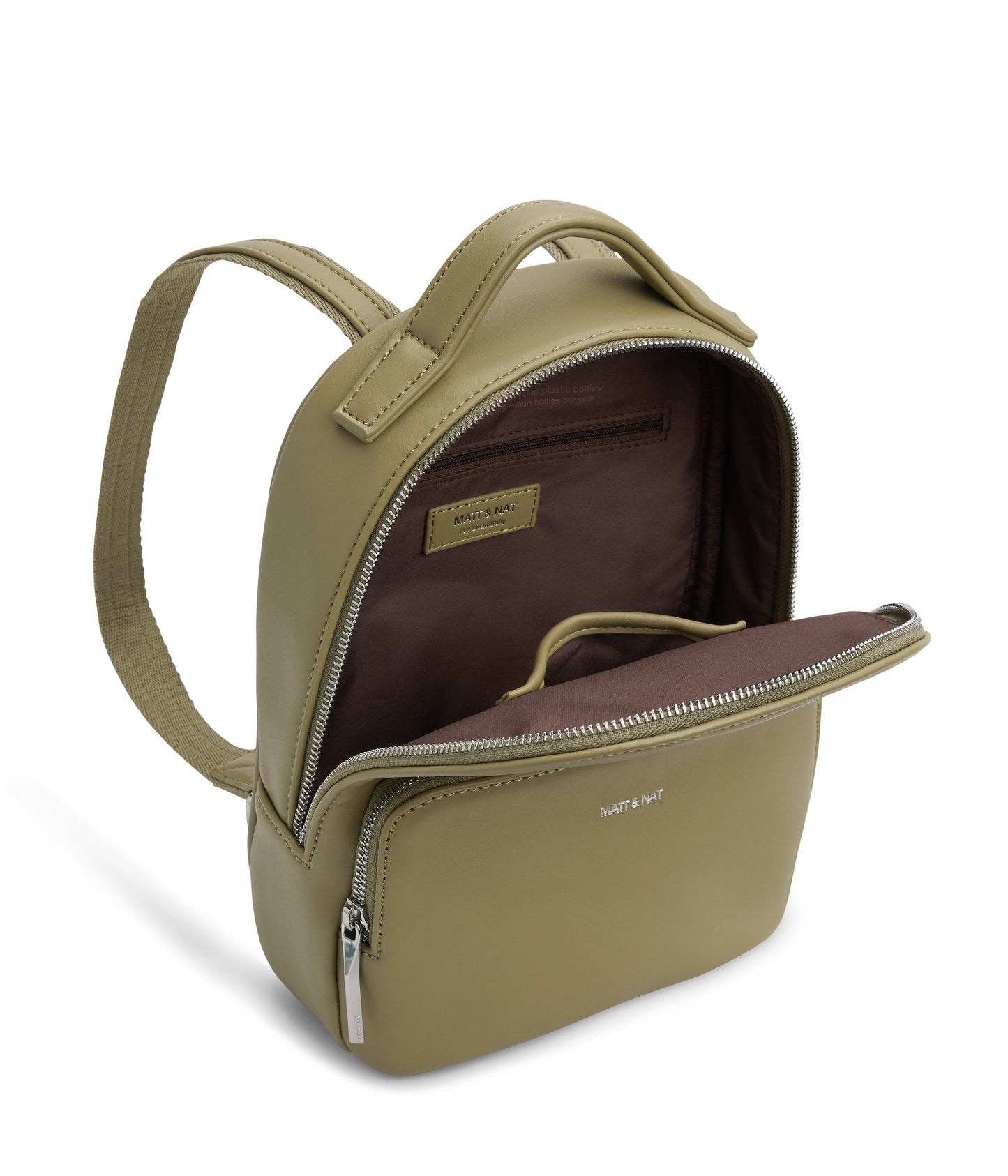 CAROSM Small Vegan Backpack - Loom