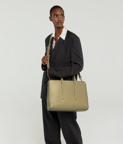 EVELIN Vegan Satchel - Loom