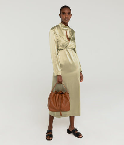 AMBER Vegan Bucket Bag - Purity