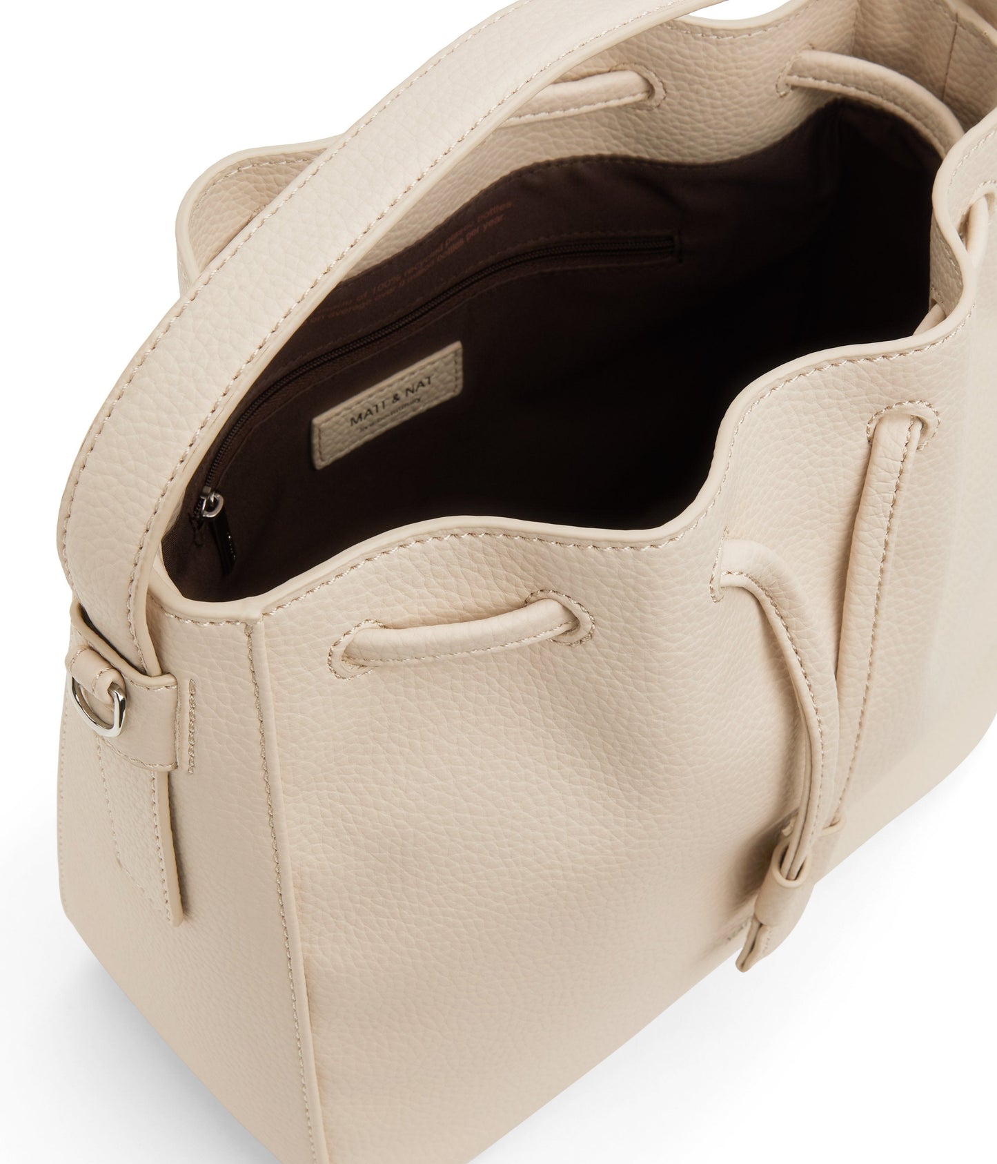 AMBER Vegan Bucket Bag - Purity