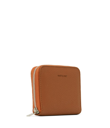RUE Small Vegan Zip Wallet - Purity