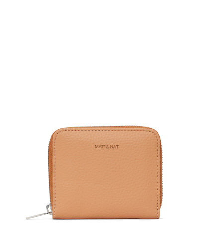 RUE Small Vegan Zip Wallet - Purity
