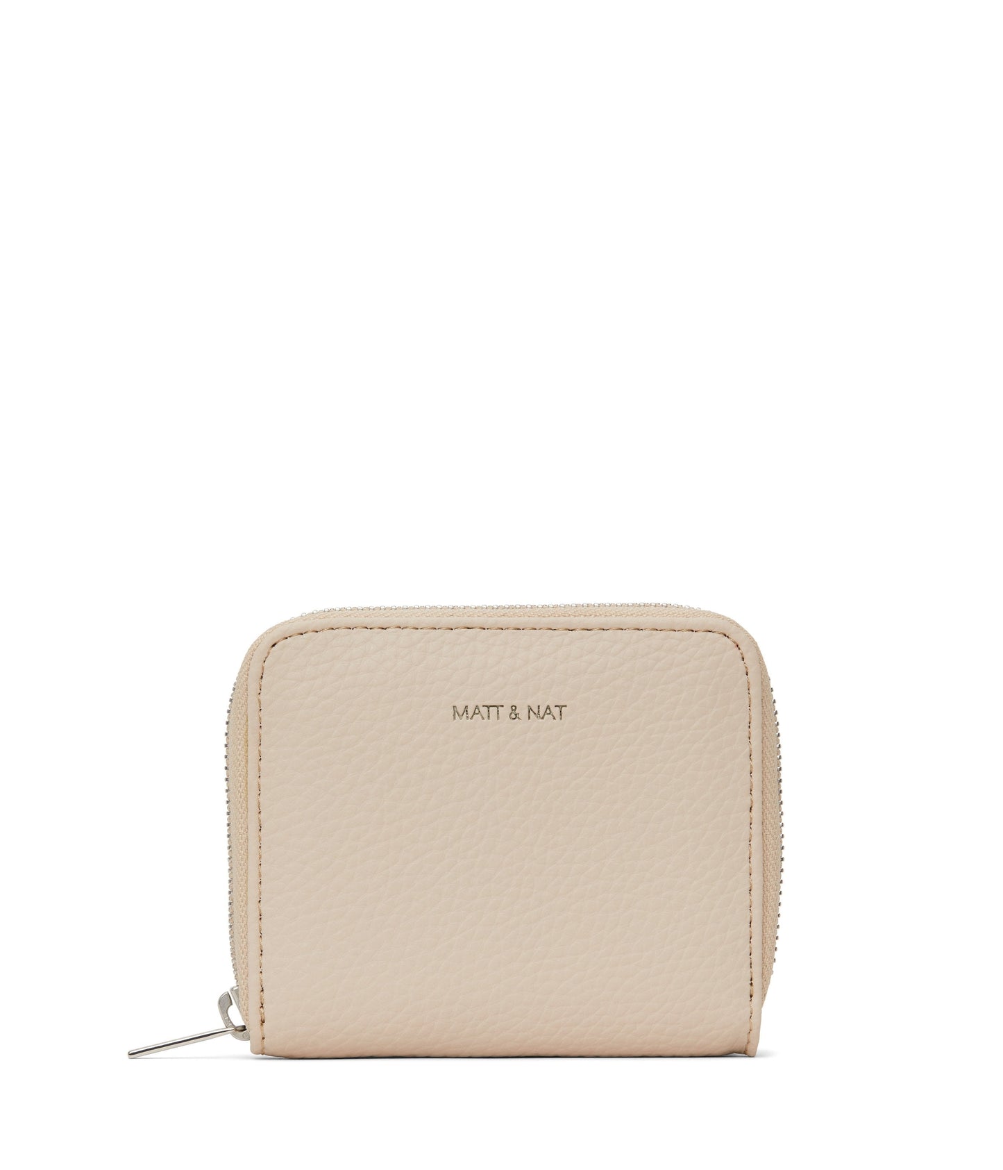RUE Small Vegan Zip Wallet - Purity