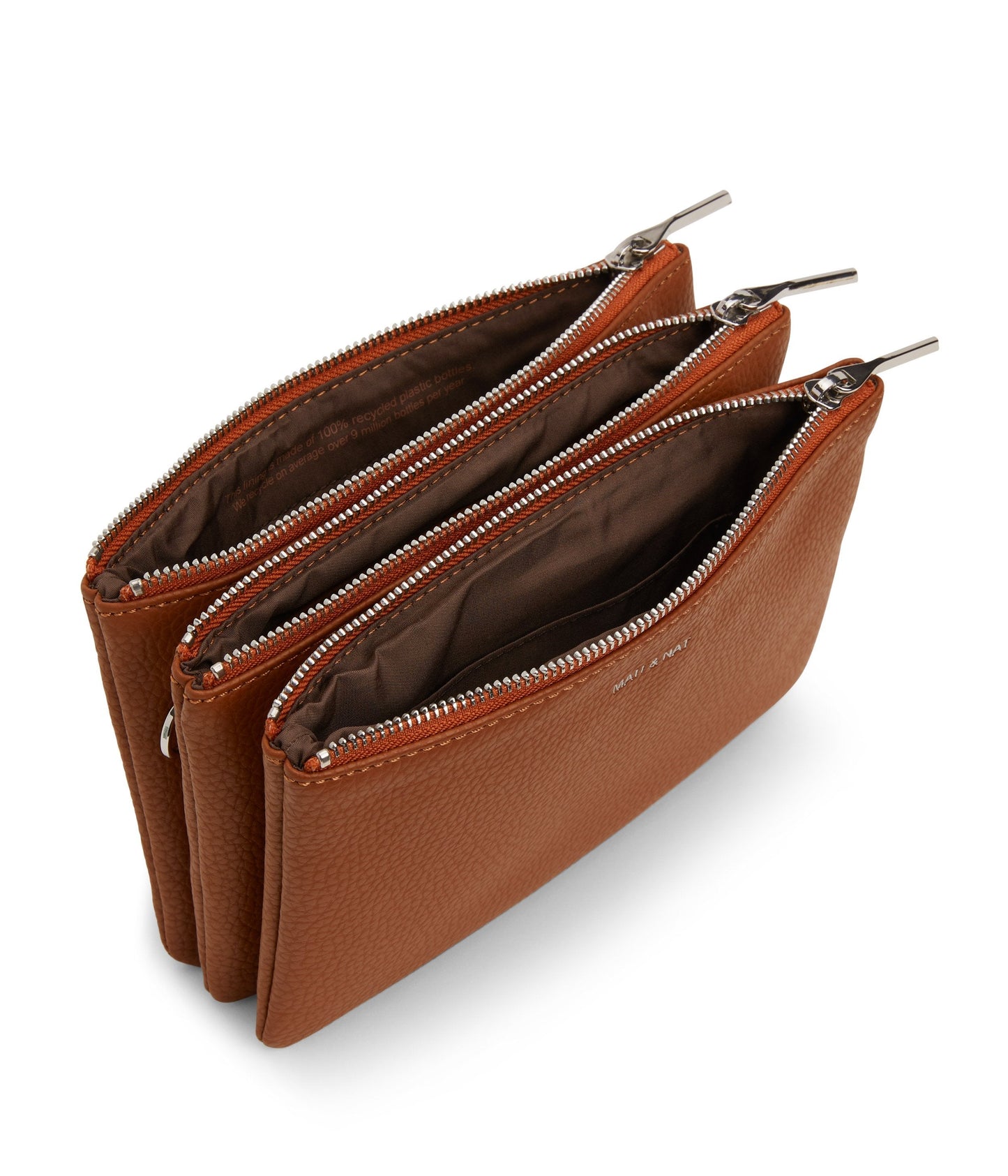 TRIPLET Vegan Crossbody Bag - Purity