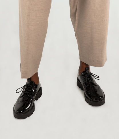 ITZA Women's Vegan Oxford Shoes