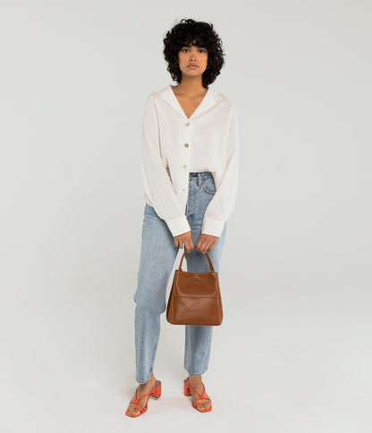 WILLASM Small Vegan Tote Bag - Vintage