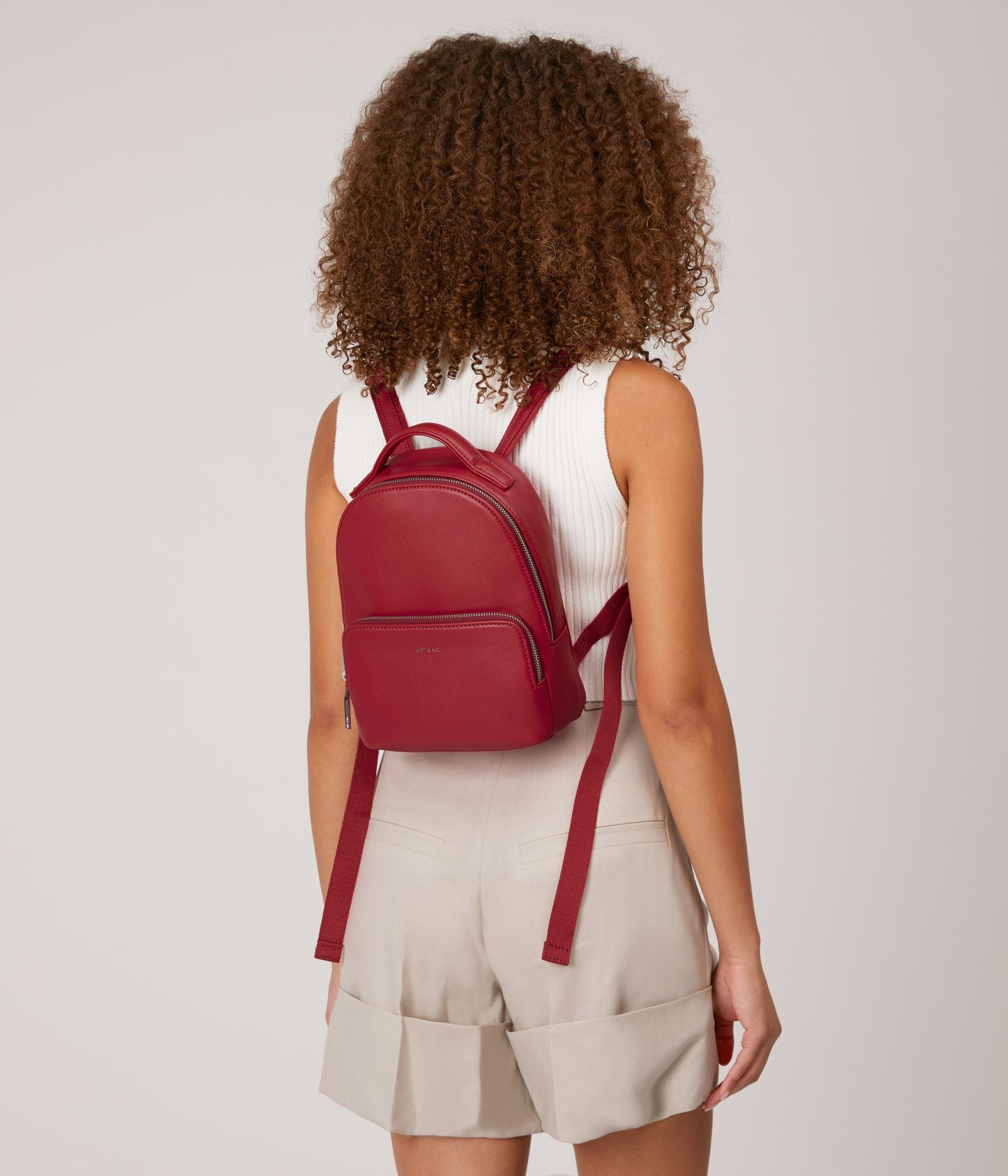CAROSM Small Vegan Backpack - Loom