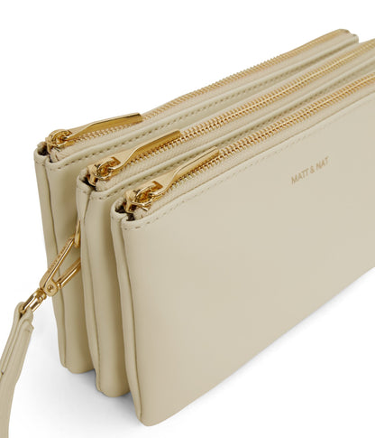 TRIPLET Vegan Crossbody Bag - Loom