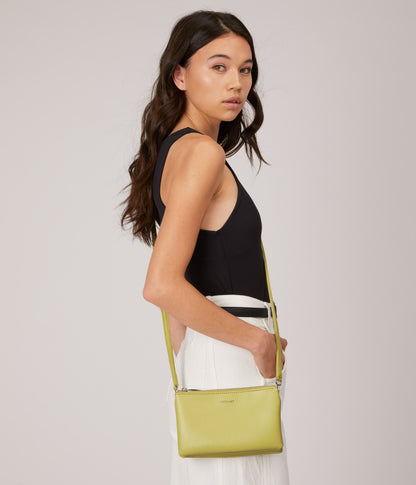 TRIPLET Vegan Crossbody Bag - Purity