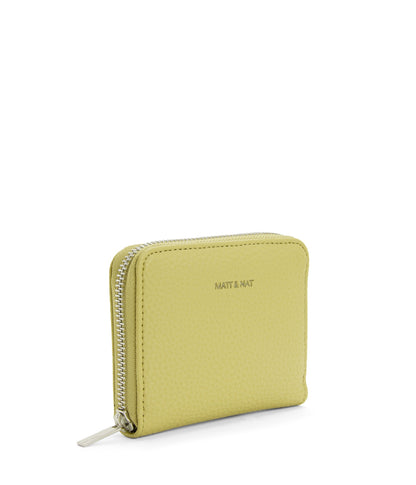 RUE Small Vegan Zip Wallet - Purity