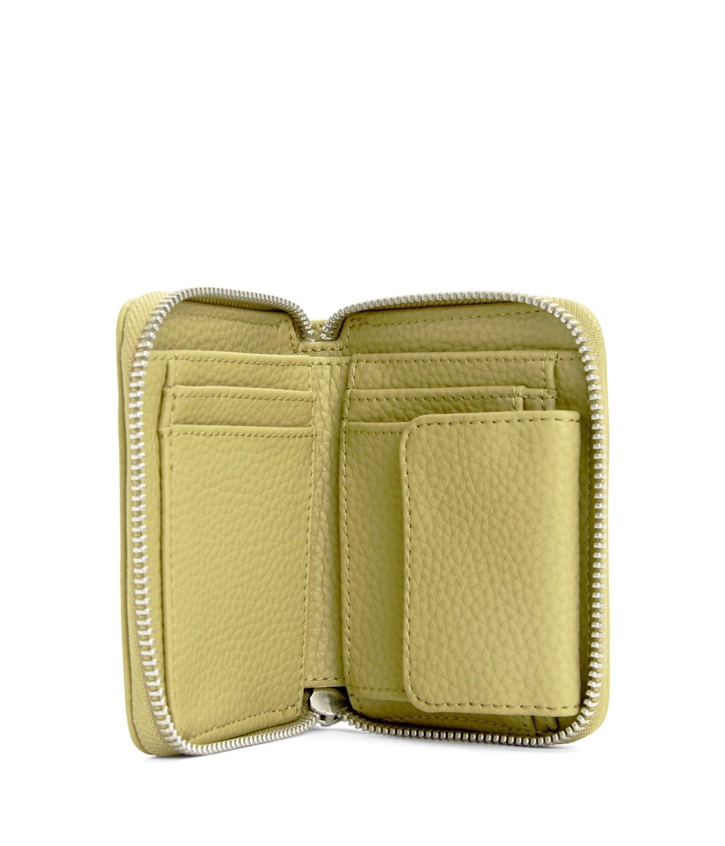 RUE Small Vegan Zip Wallet - Purity
