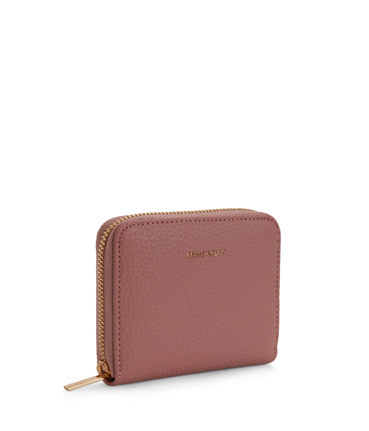 RUE Small Vegan Zip Wallet - Purity