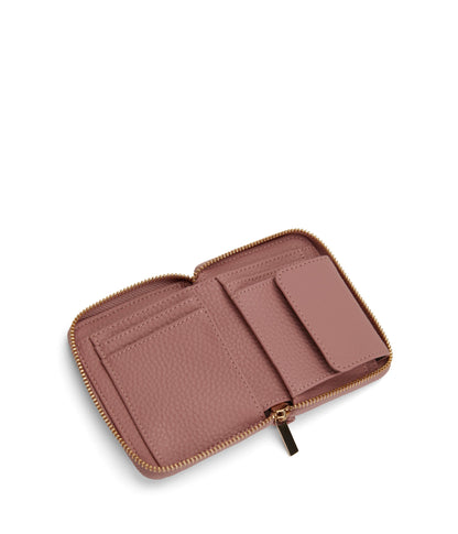 RUE Small Vegan Zip Wallet - Purity