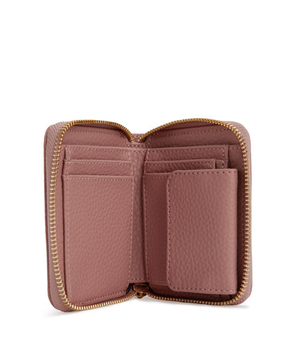RUE Small Vegan Zip Wallet - Purity