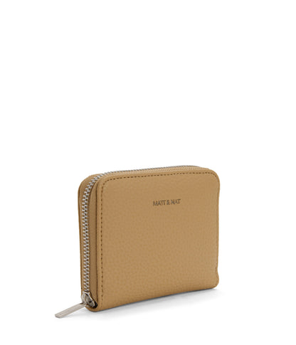 RUE Small Vegan Zip Wallet - Purity