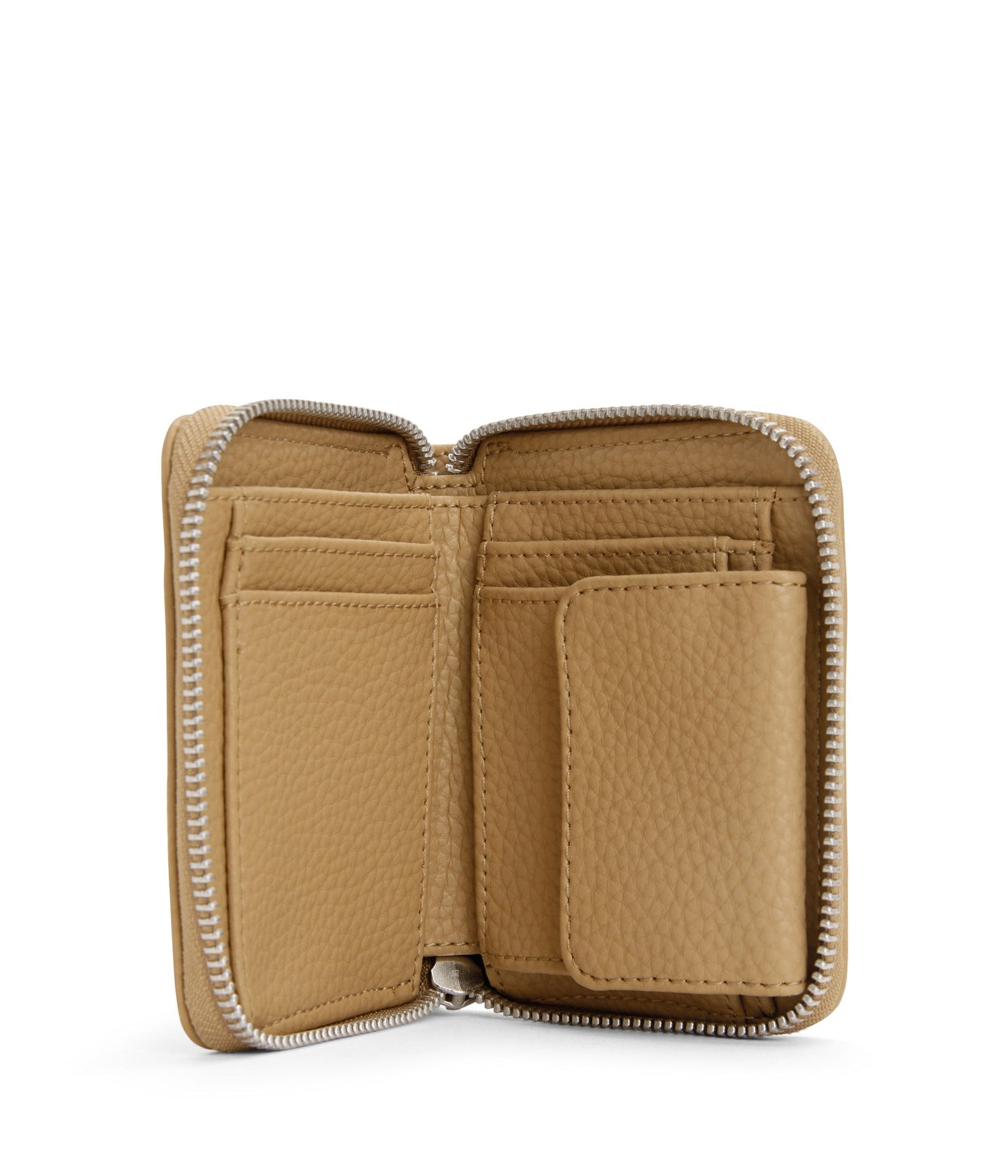 RUE Small Vegan Zip Wallet - Purity