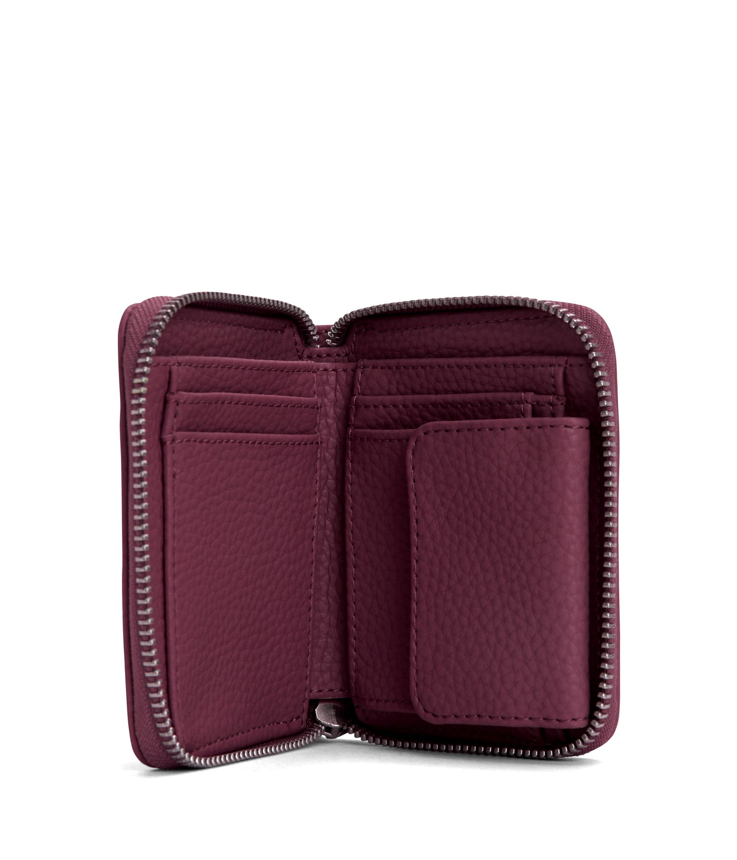 RUE Small Vegan Zip Wallet - Purity