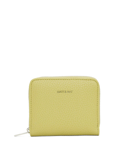 RUE Small Vegan Zip Wallet - Purity