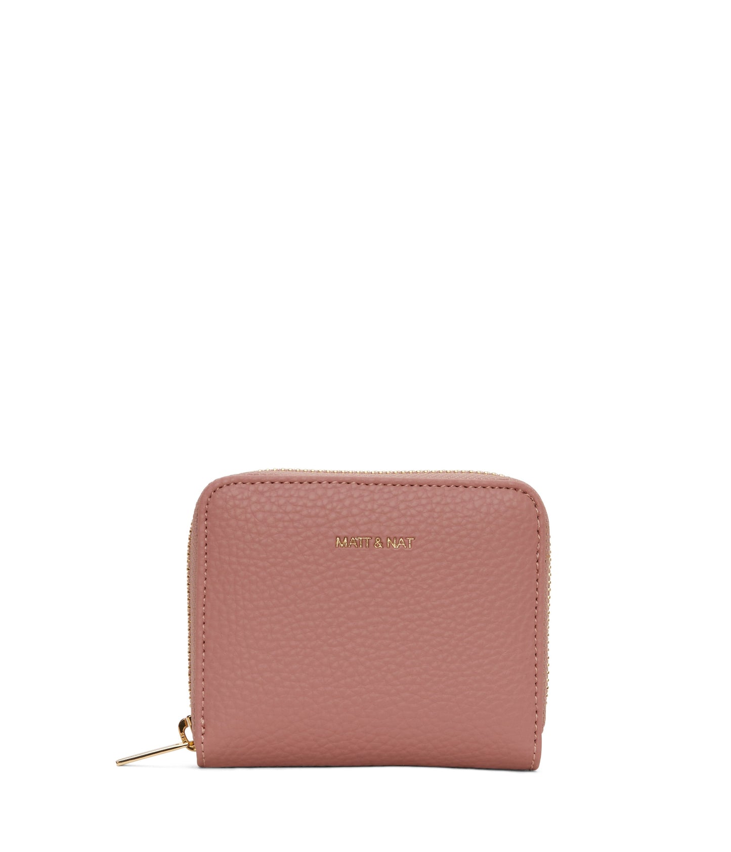 RUE Small Vegan Zip Wallet - Purity