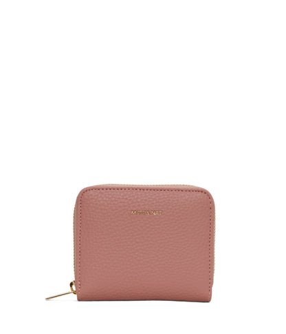 RUE Small Vegan Zip Wallet - Purity