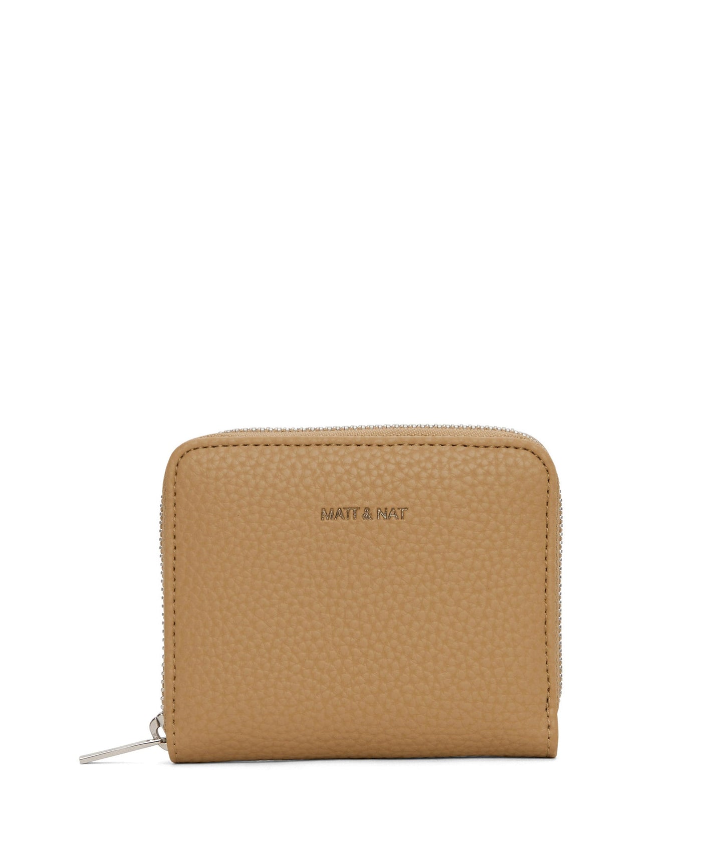 RUE Small Vegan Zip Wallet - Purity