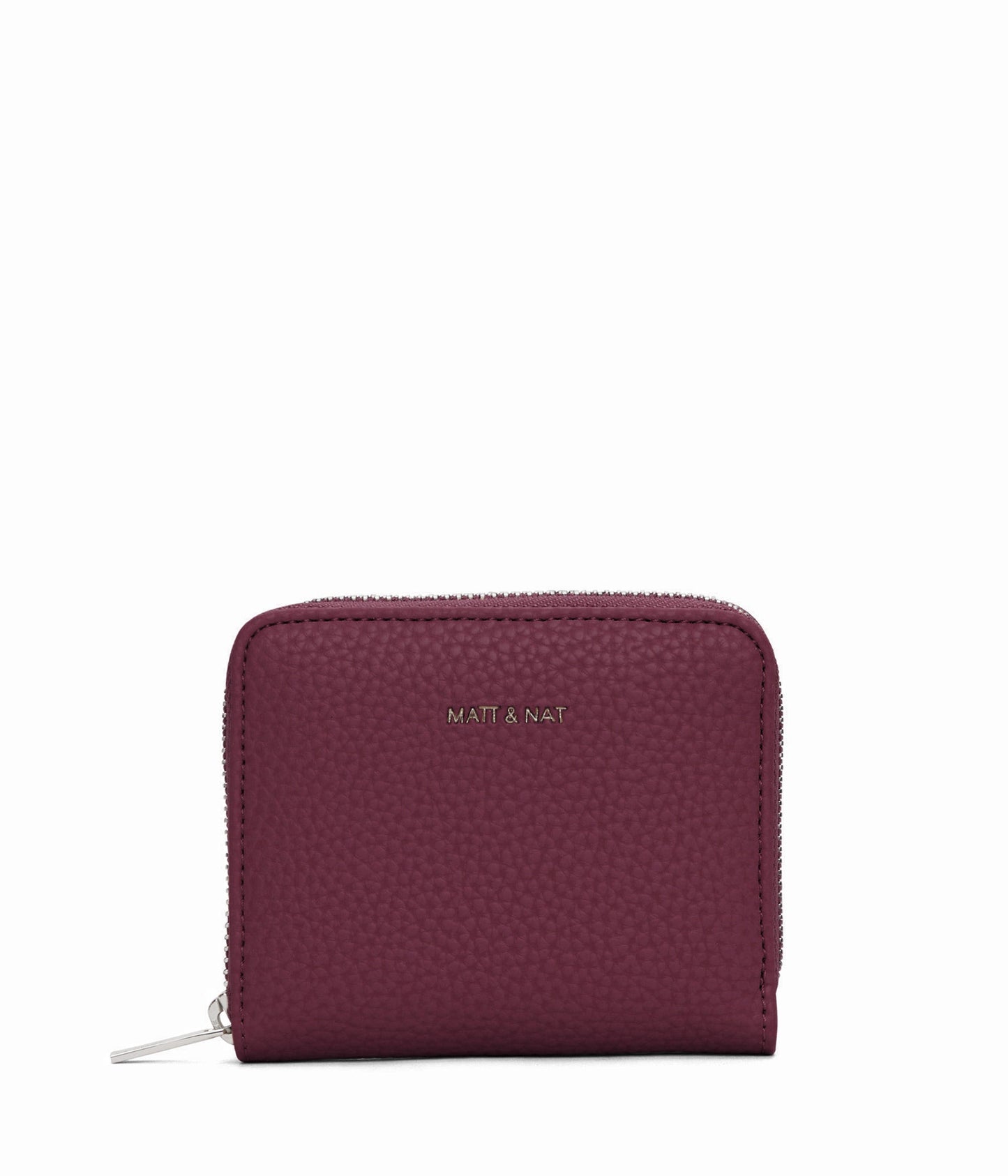 RUE Small Vegan Zip Wallet - Purity