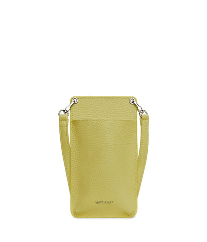 CUE Vegan Crossbody Phone Bag - Purity