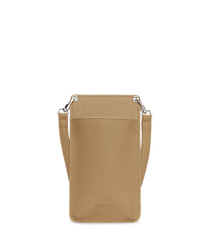 CUE Vegan Crossbody Phone Bag - Purity
