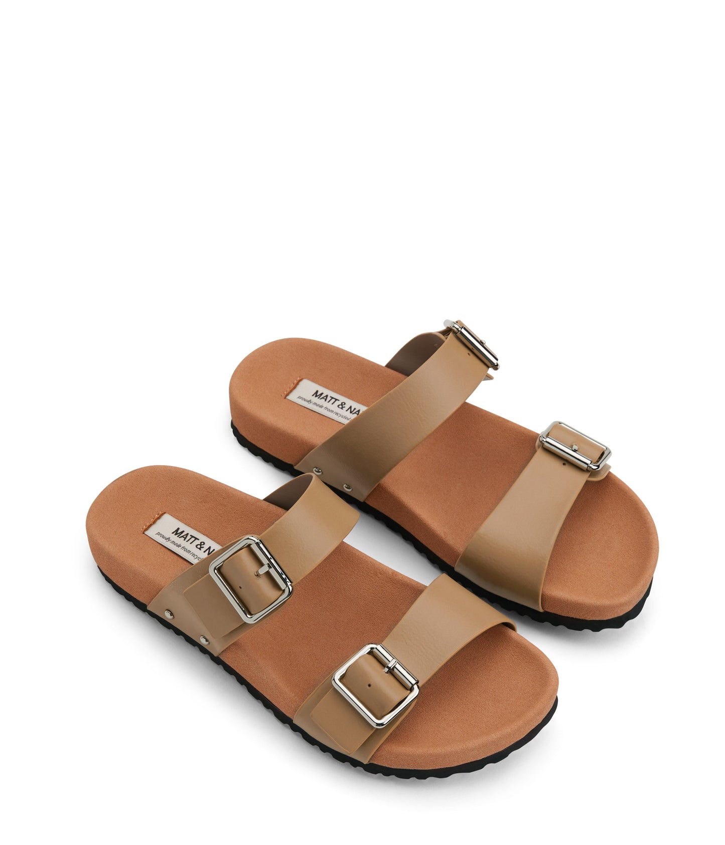 IBAKA Women's Vegan Buckle Sandals