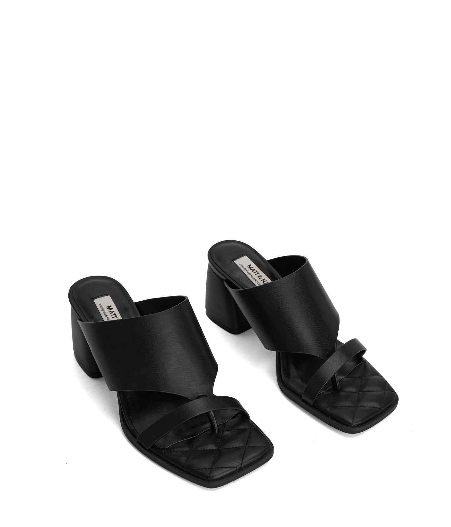 KITT Women's Vegan Block Heel Sandals