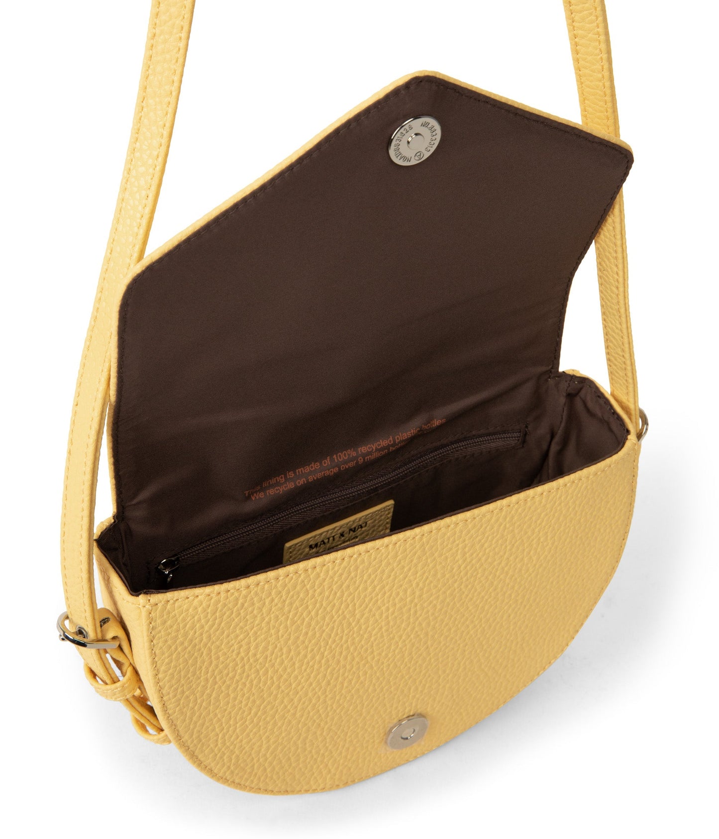 TWILL Vegan Saddle Bag - Purity