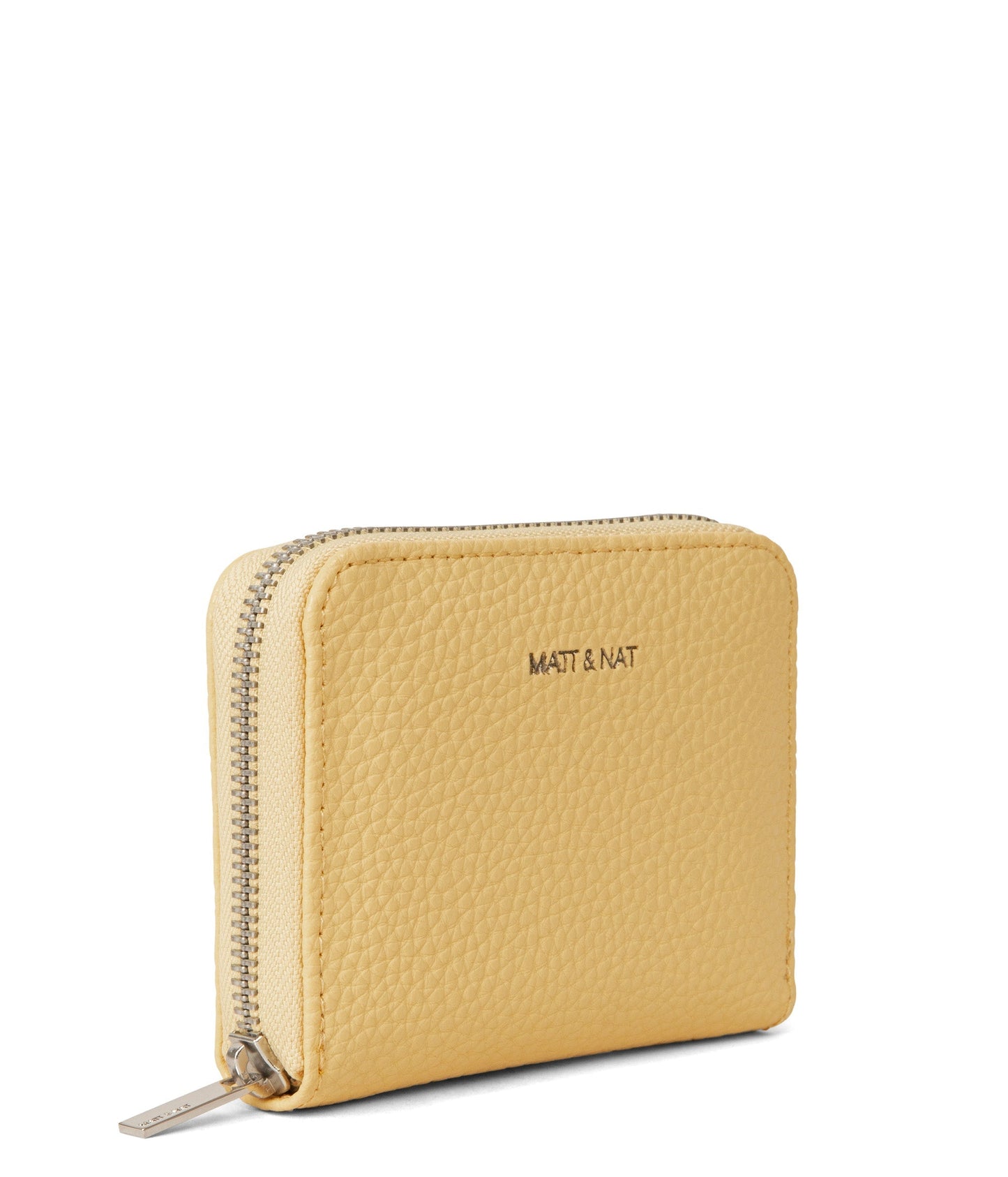 RUE Small Vegan Zip Wallet - Purity
