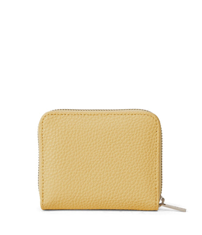 RUE Small Vegan Zip Wallet - Purity