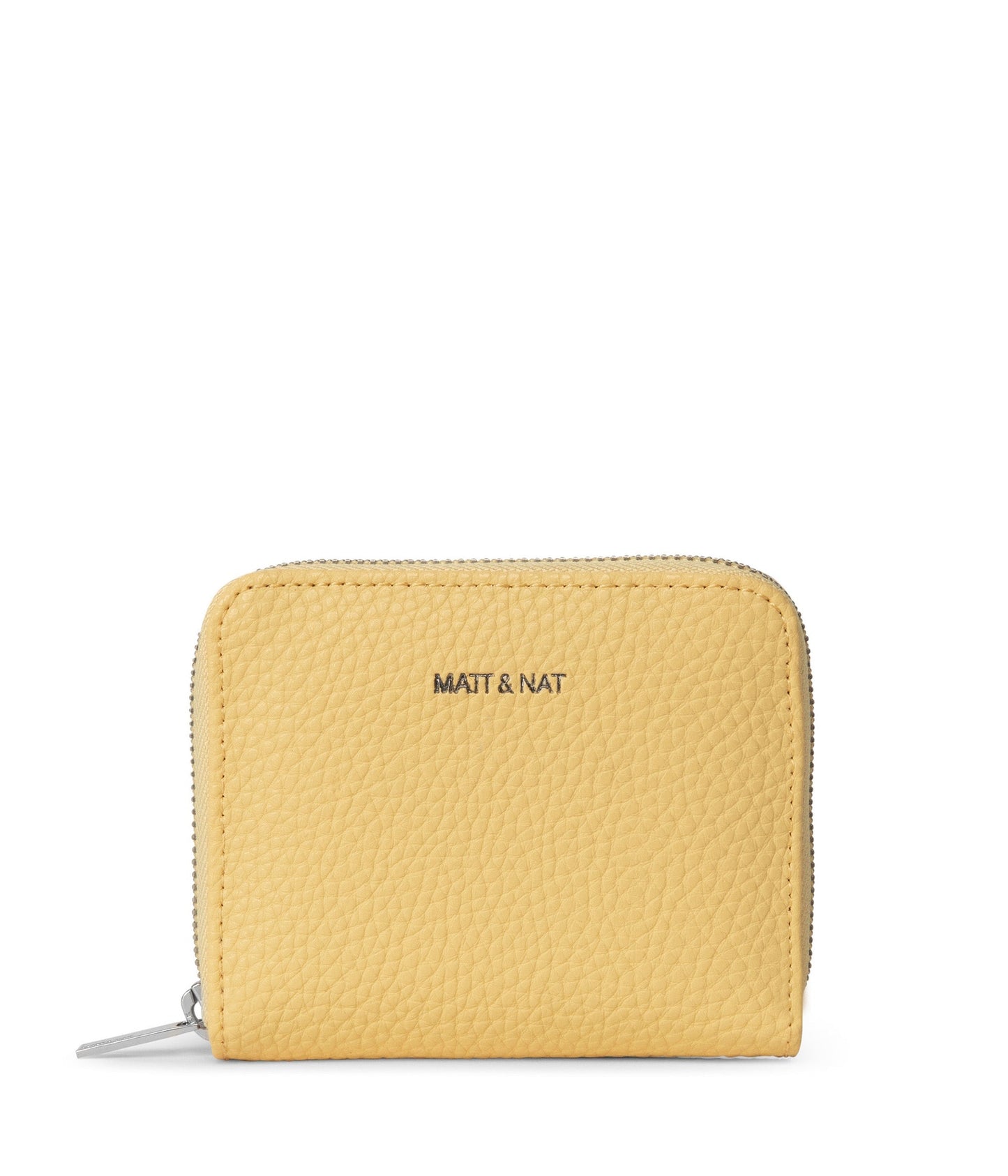 RUE Small Vegan Zip Wallet - Purity