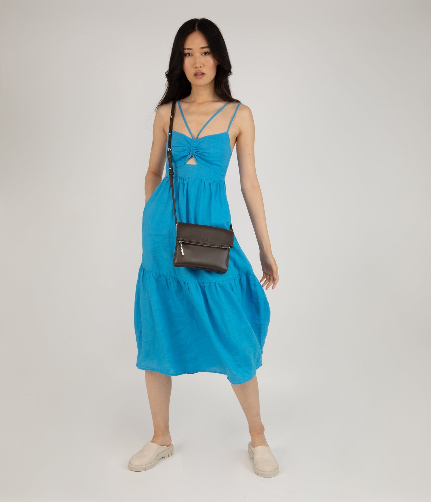 HILEY Vegan Crossbody Bag - Sol