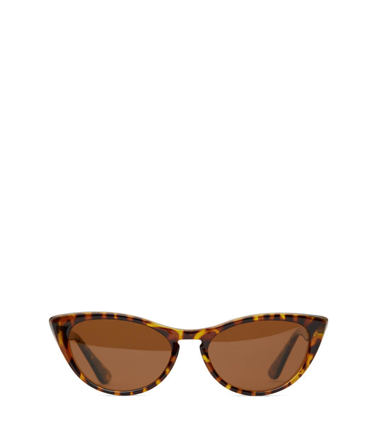 AMARA Brown Cat-Eye Sunglasses