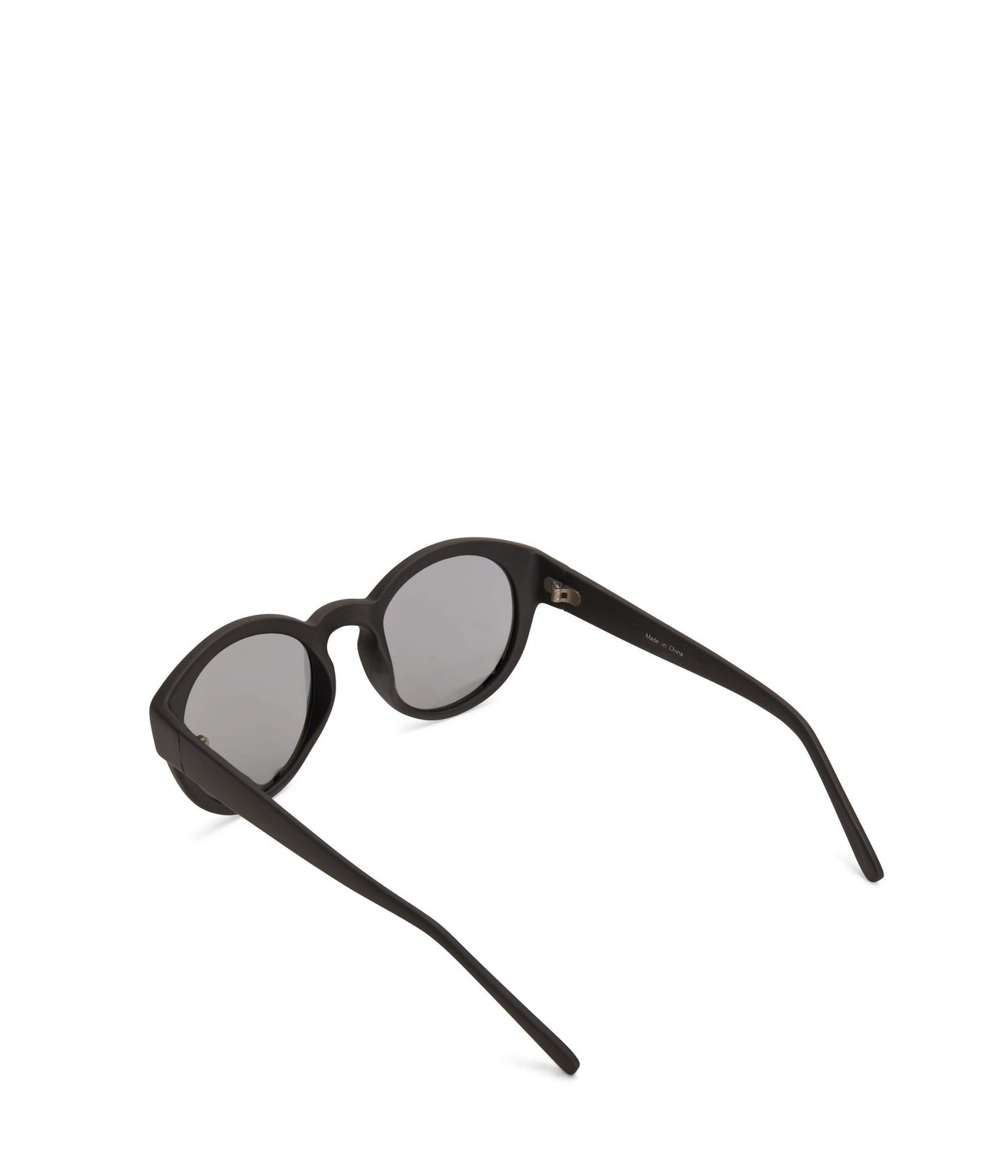 YAN Black Round Sunglasses