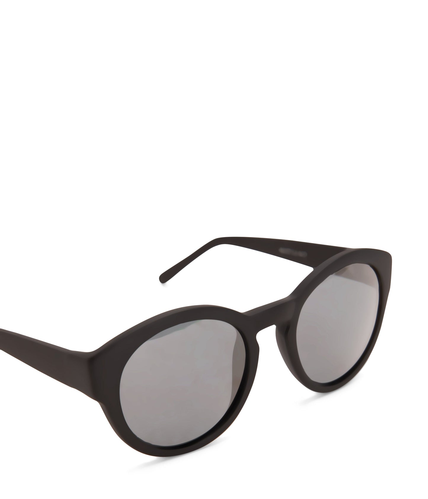 YAN Black Round Sunglasses
